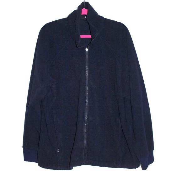 Athletech Other - Athletech Blue Long Sleeve Full Zipper Fleece Unisex Jacket XL